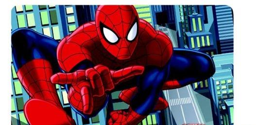Tischset Bastelunterlage Tischuntersetzer Marvel Spiderman 3D Platzdeckchen 
