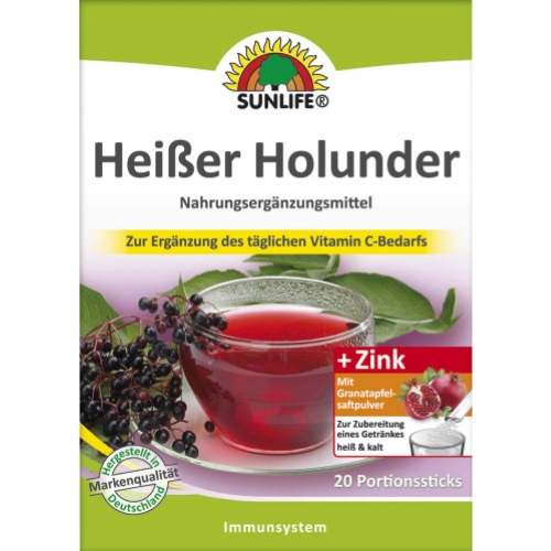 Sunlife Heie Holunder Sticks 20s