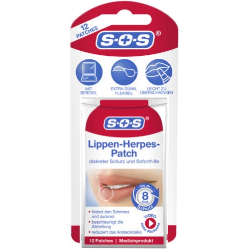 SOS Lippenherpes Patch