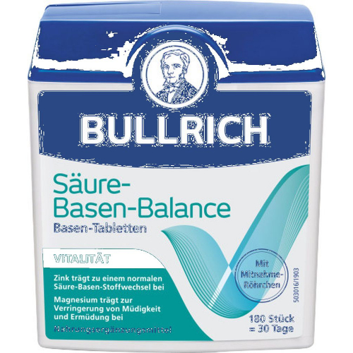 Bullrich Basen-Säure-Balance Basentabletten 180 Stück