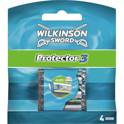 Wilkinson Protector 3 Klingen 4 Stück in einer Packung für Männer