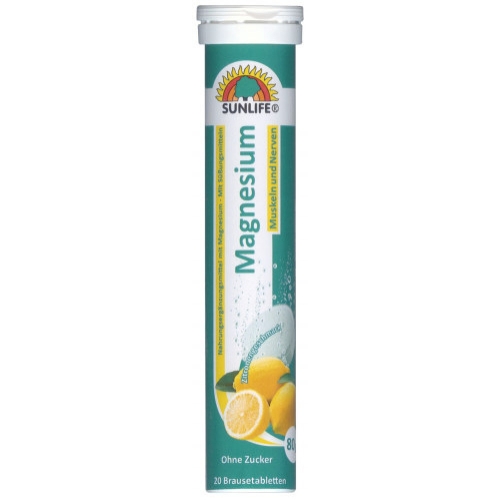 Sunlife Magnesium Brausetabletten 20er