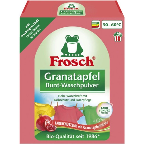 Frosch Granatapfel Buntwaschpulver 18 Ladungen
