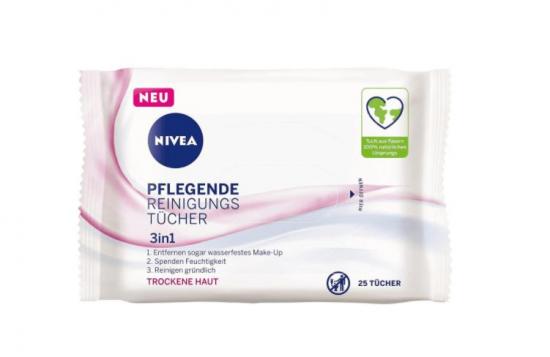 Nivea pflegende Reinigungstcher 3in1 25 Stck