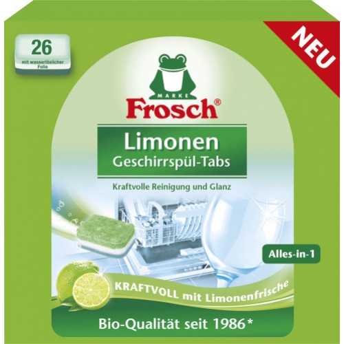 Frosch Limonen Geschirrspül-Tabs 26er