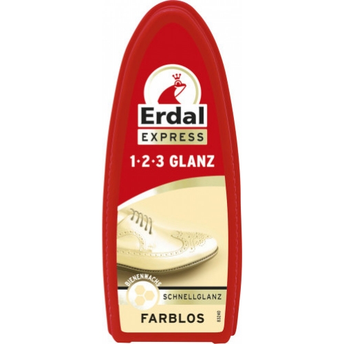 Erdal 1-2-3 Schnellglanz farblos