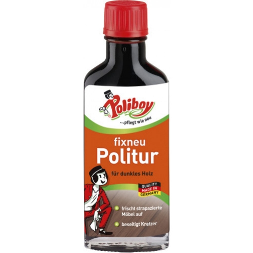 Poliboy fixneu Politur dunkel 100 ml Flasche