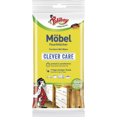 Poliboy Mbel Feuchttcher Clever Care 24 Tcher