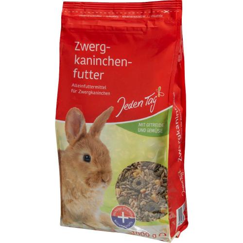 JedenTag Zwergkaninchenfutter 1kg