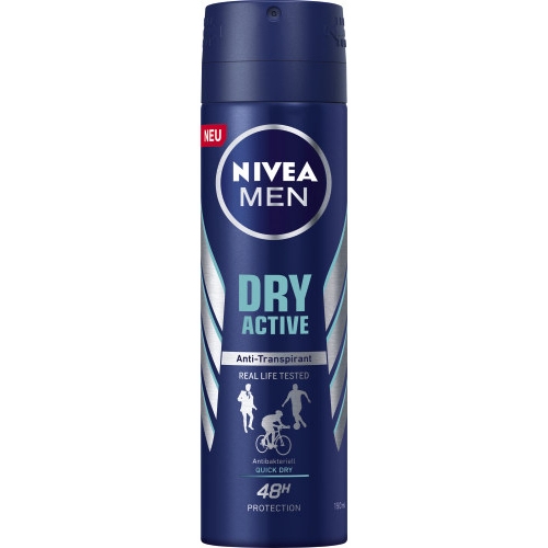 Nivea Men Deo Dry Active 150ml Dose
