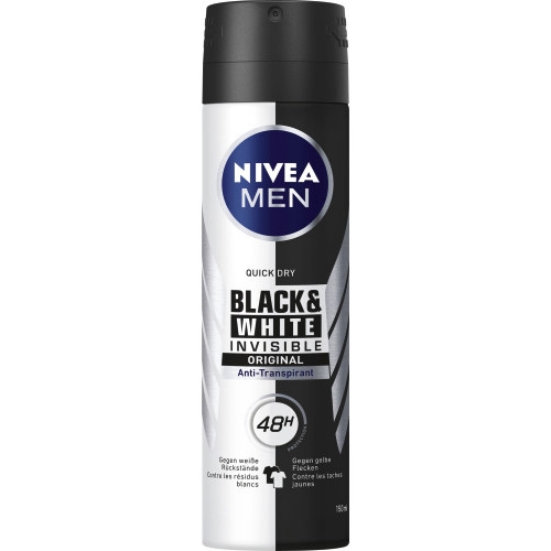 Nivea Deo Black & White Men 150 ml Dose