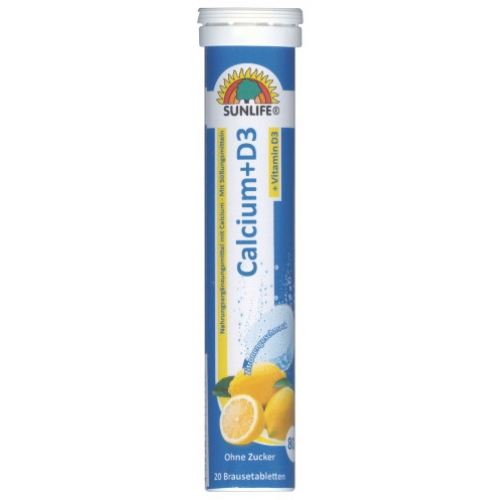 Sunlife Kalzium Brausetabletten 20er