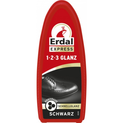 Erdal 1-2-3 Glanz Schwarz