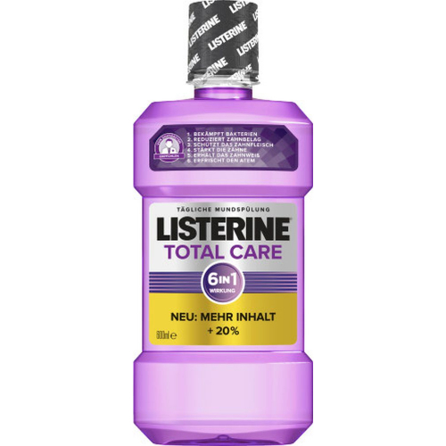 Listerine total care 600ml Flasche