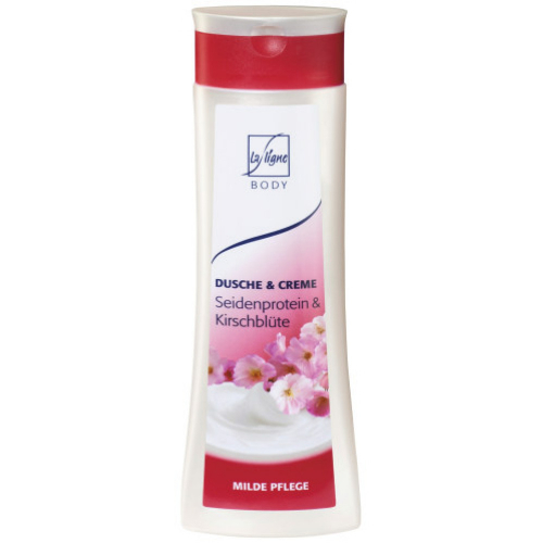 LaLigne Duschgel Dusche & Creme Seidenprotein & Kirschblte 300ml