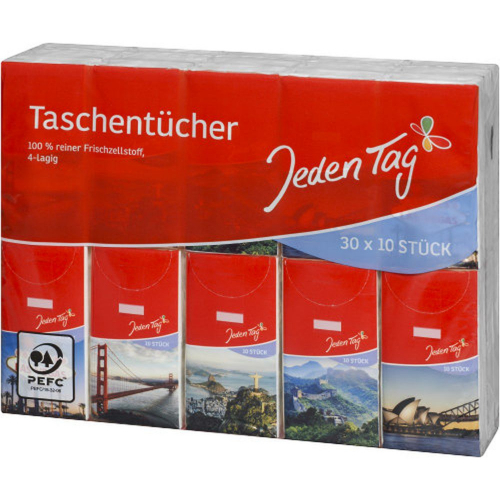 JedenTag Taschentcher 30x10er