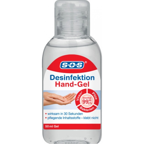 SOS Handdesinfection Gel 50ml Flasche