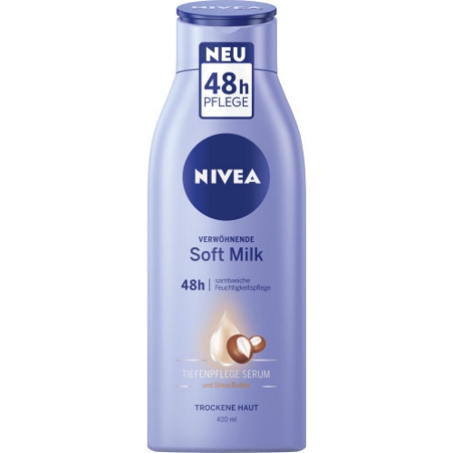 Nivea Verwöhnende Soft Milk 400ml Flasche