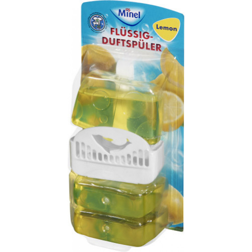 Minel Duftspüler Lemon WC Reiniger Original 3 Nachfüller 150 ml