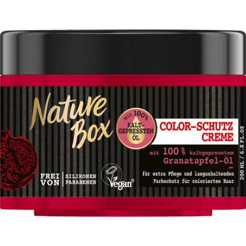 Nature Box Haar Color Schutz Creme mit Granatapfel l 200ml