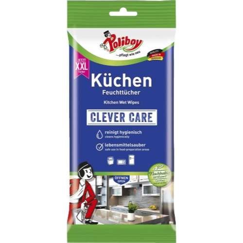 Poliboy Kchen Feuchttcher 24er reinigt hygienisch 