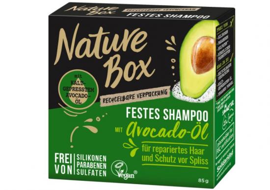 Nature Box Festes Shampoo Avocado 85g