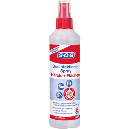 SOS Desinfektionsspray 250ml Flasche