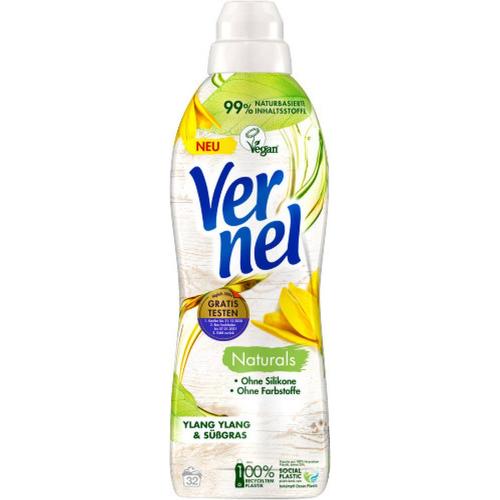 Vernel Weichspüler Naturals Ylang Ylang & Süßgras 32 Waschladungen 800ml