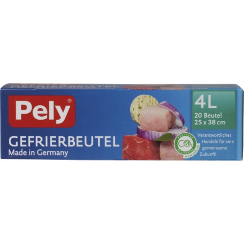 Pely Gefrierbeutel 4L 20 Stück