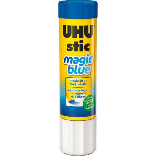 Uhu Magic Blue Stic Klebestift Kleber Klebstoff 21g