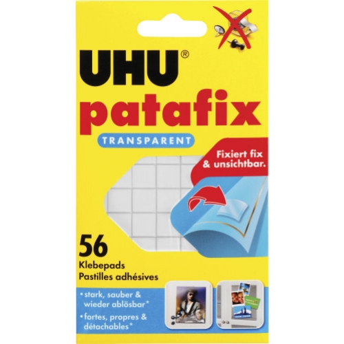 Uhu Patafix Transparent 56 Stck