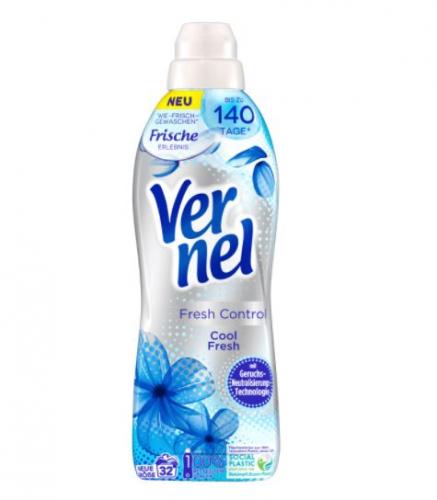 Vernel Weichspler Cool Fresh 32 Waschladungen 800ml 