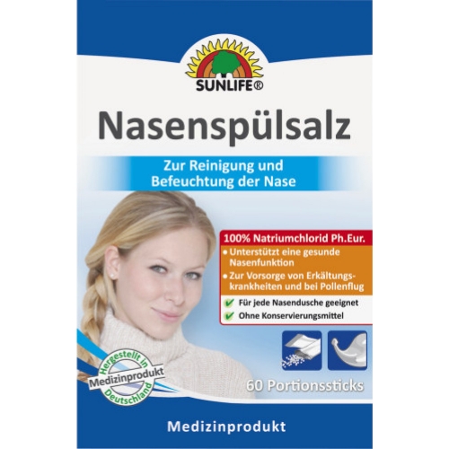 Sunlife Nasensplsalzsticks 60er