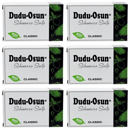 Schwarze Seife - Dudu Osun - 6x 150g