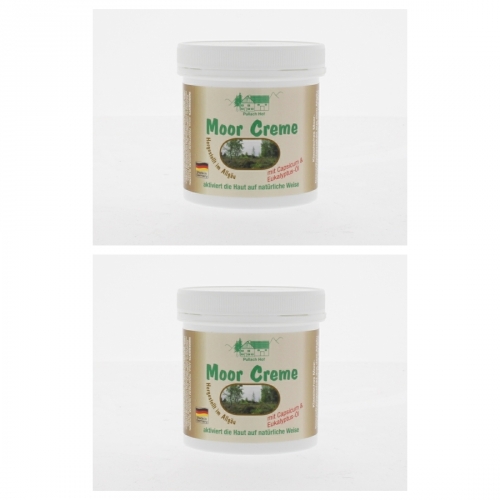 2 x Pullach Hof Moor Creme Allgu Wrmend Eukalyptus l 250ml 