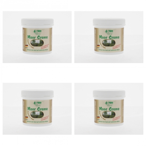 4 x Pullach Hof Moor Creme Allgu Wrmend Eukalyptus l 250ml 