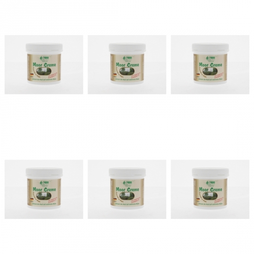6 x Pullach Hof Moor Creme Allgu Wrmend Eukalyptus l 250ml 
