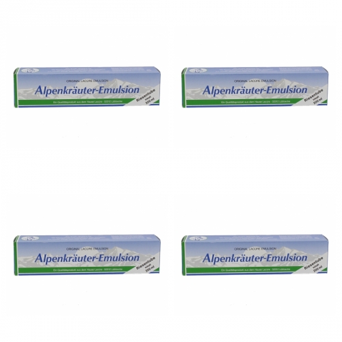 4 x Alpenkruter-Emulsion 200ml