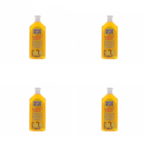 4 x Weisser Blitz Orangenlreiniger 500ml