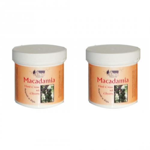 2 x Macadamia Hand-Creme 250ml - Allgäu