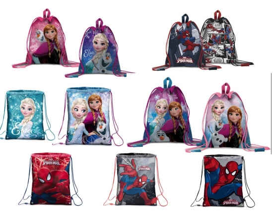 Disney Marvel Spiderman Frozen Sportbeutel