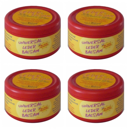 4 x Universal Lederbalsam Schuhpflege Lederpflege 250ml