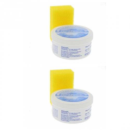 2 x Weier Blitz Putz- Polier- Stein 500g