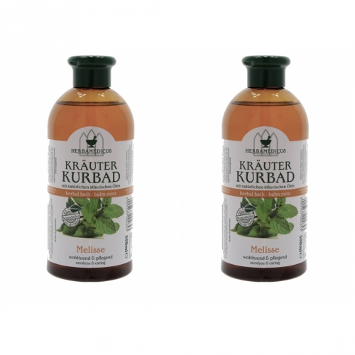 2 x Melisse-Kruterbad 500ml