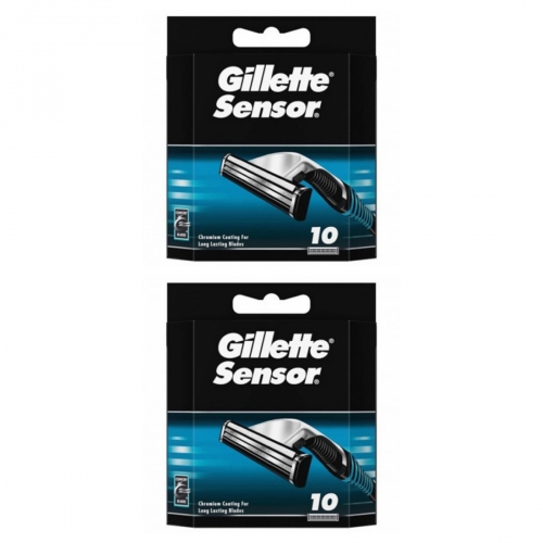 2 x Gillette Sensor Standard 10er Klingen