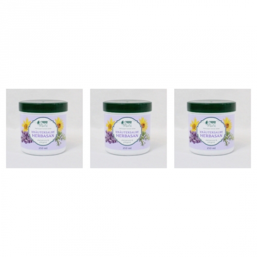 3 x Herbasan - Krutersalbe 250ml