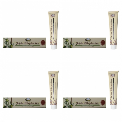 4 x Jojoba Pflegebalsam 100ml - Tube - Pullach Hof