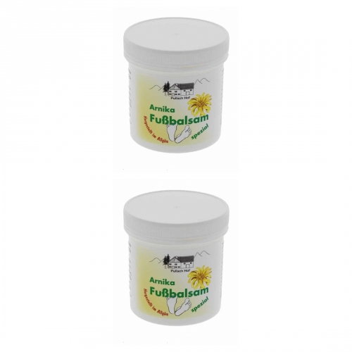 2 x Arnika-Fussbalsam 250ml Pullach Hof