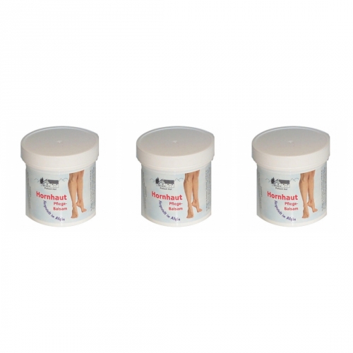 3 x Hornhaut Pflege-Balsam 250ml Pullach Hof