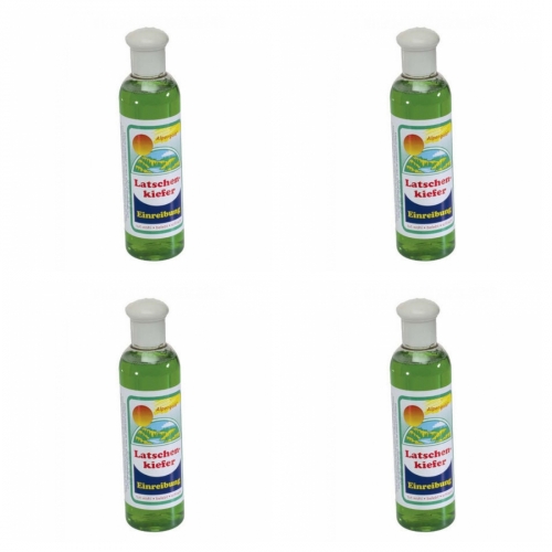4 x Latschenkiefer Einreibung, 250ml